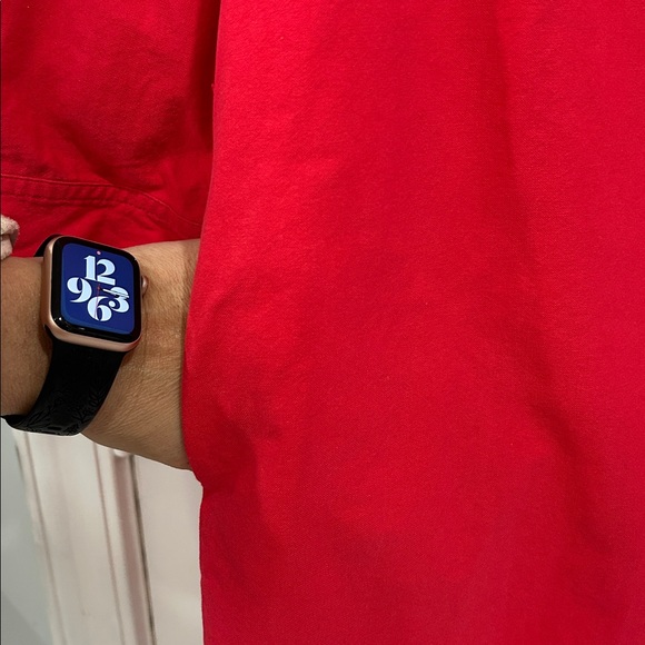 Tuckernuck Pomander Place Cotton Popover Polly Dress in Poppy Red - Medium - Picture 11 of 15